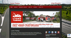 Desktop Screenshot of lyonstowing.net