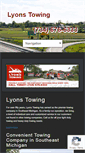 Mobile Screenshot of lyonstowing.net